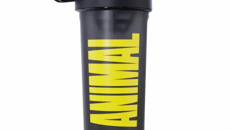 Animal Iconic Grey Cap - Yellow Logo Shaker - 700ml