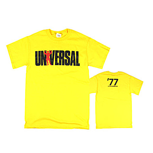 Universal Nutrition T-Shirt Universal `77 – Yellow