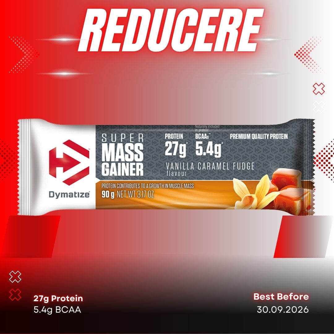 Dymatize Mass Gainer Bar 90g - Vanilla Caramel Fudge