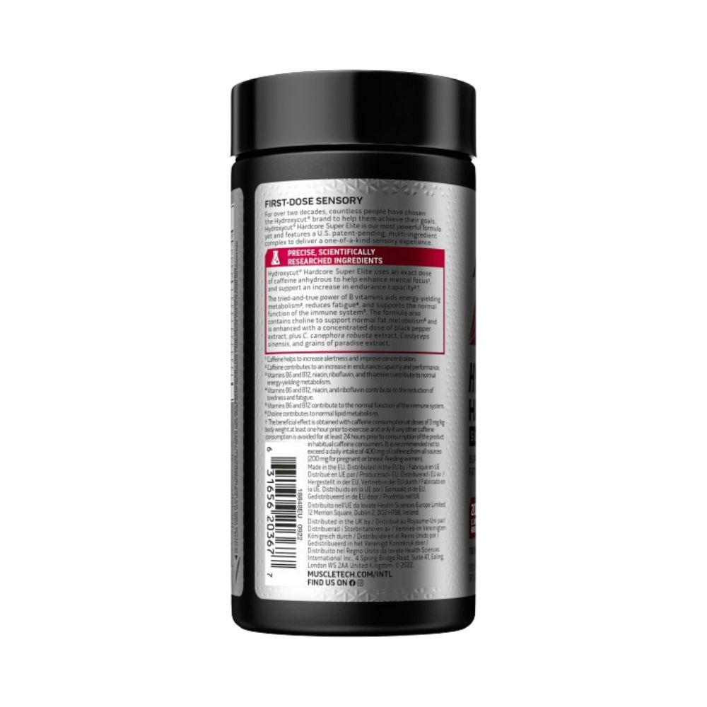 MuscleTech Hydroxycut Hardcore Super Elite – 100 caps - Image 3