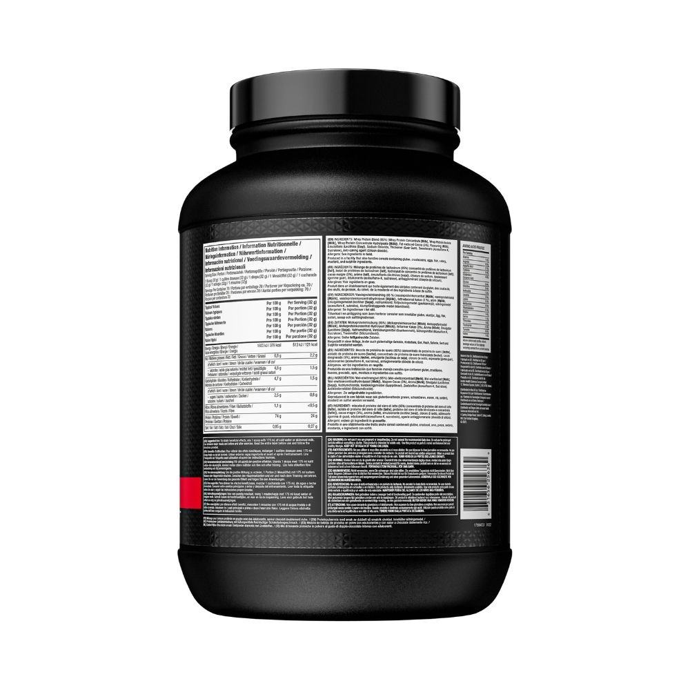 MuscleTech Nitro Tech 100% Whey Gold - 2,27kg - back