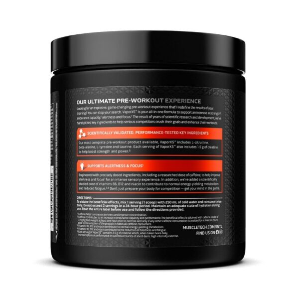 MuscleTech Performance Series VaporX5 Next Gen – 30 servings - i-nutrition