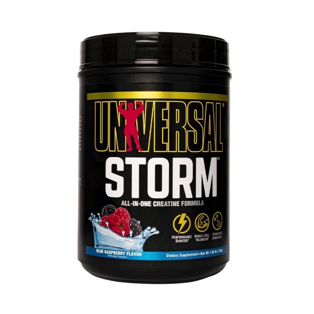 Universal Nutrition Storm - 80 servings,Blue Raspberry
