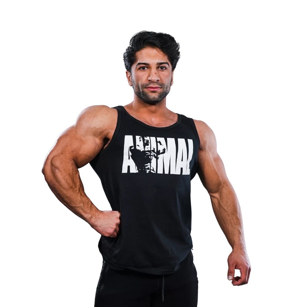Universal Nutrition Animal Iconic Tank - Black - Image 2