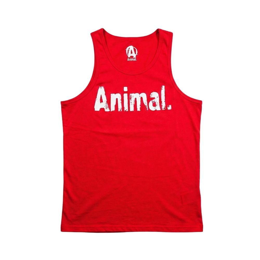 Universal Nutrition Animal Red Tank Top