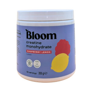 Bloom Creatine Monohydrate - 50 servings 203g - Raspberry Lemon