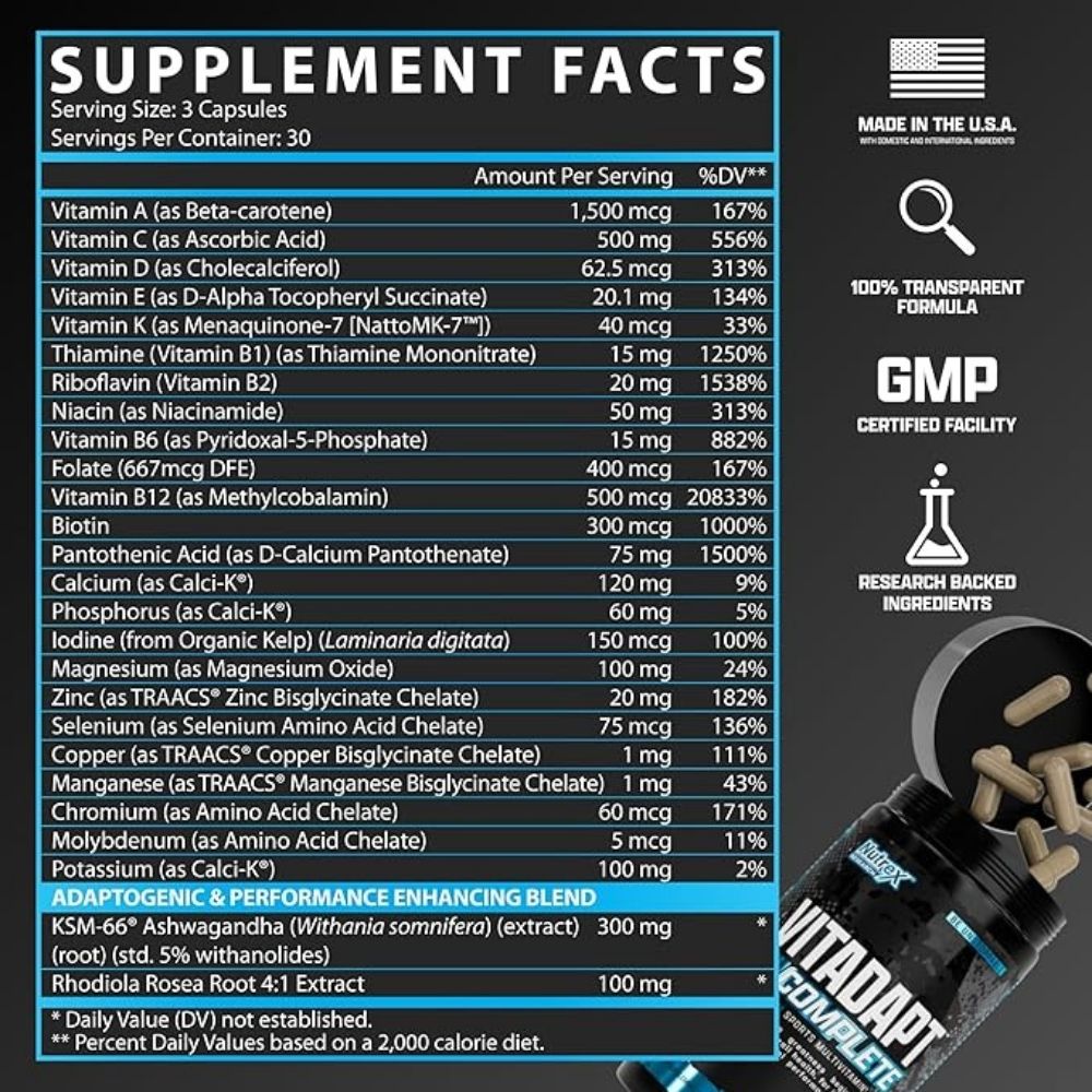 Nutrex vitadapt 90ct - Image 2