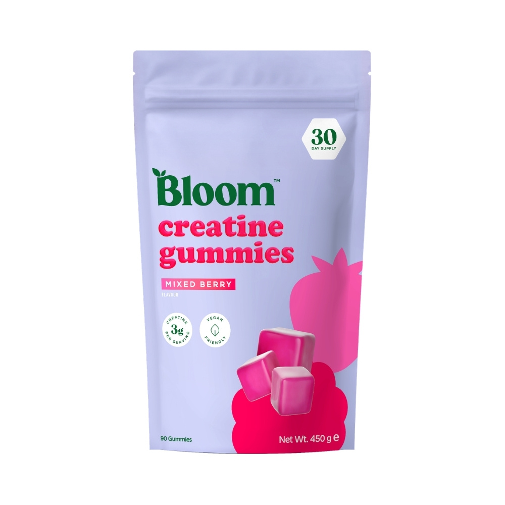 Bloom - Creatine Gummies - 90 gummies - Mixed Berry 1