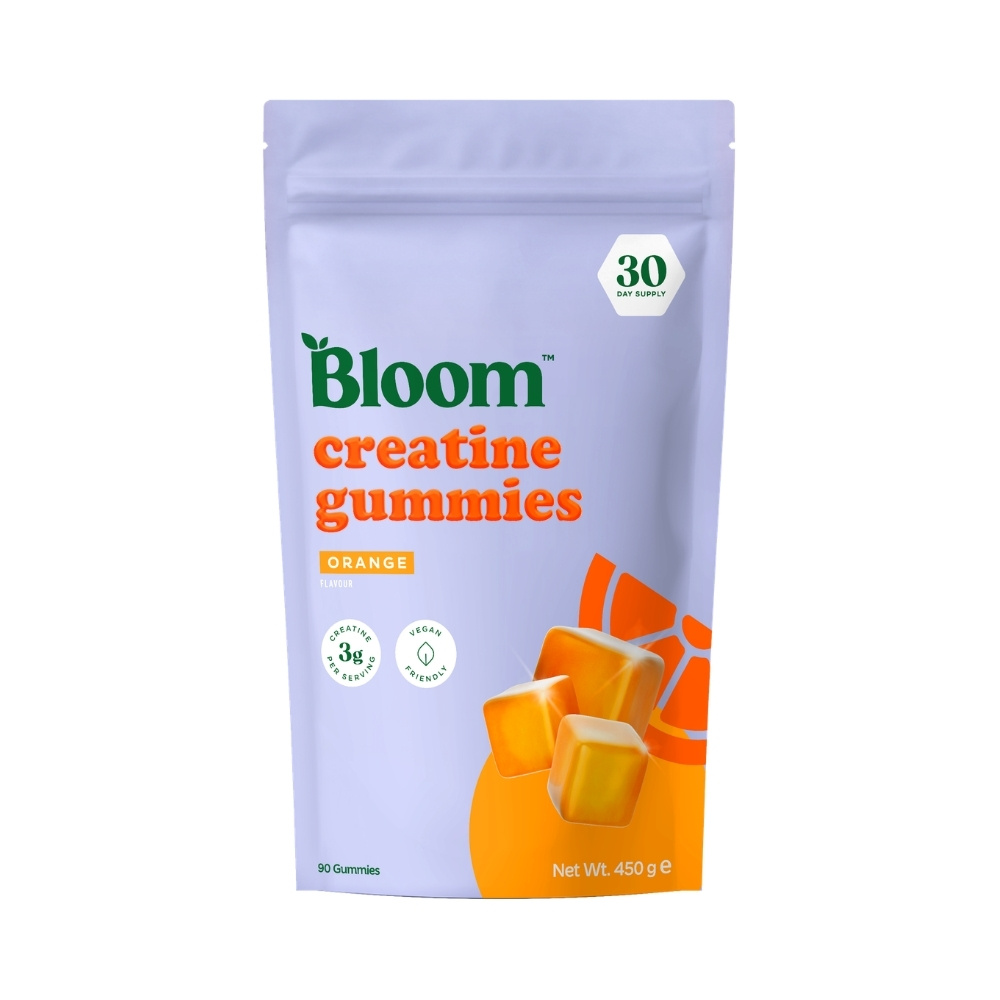 Bloom - Creatine Gummies - 90 gummies - Orange 1
