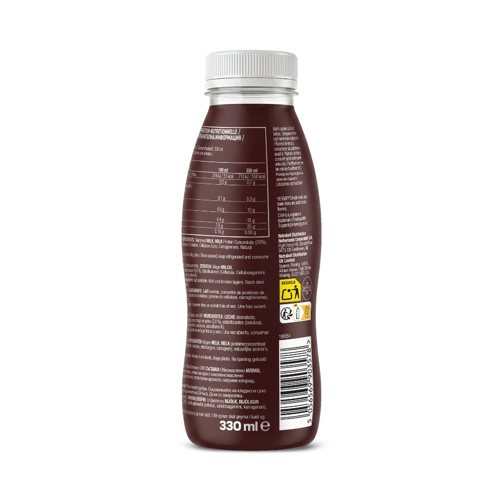 C4 - Protein - 330ml - HERSHEYS milk chocolate 4